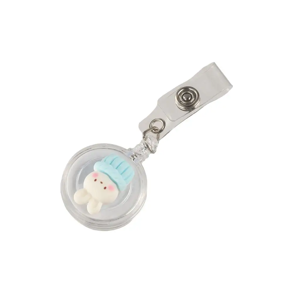 Cute ABS Card Holder Nurse Doctor Name Tag Students Retractable Badge Reel ID Card Clips Badge Holder Name Card Holder