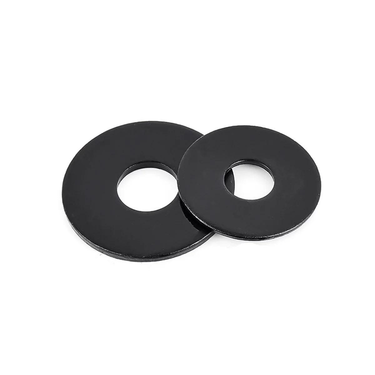 45 Steel Black Enlarged And Thickened Circular Flat Gasket M6M8M10M12M16M20M22