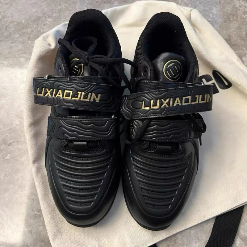 Professional Weight Lifting Shoes Men Women Brand Designer Squat Shoes for Unisex Leather Indoor Gym Shoe Rubber Weight Shoes