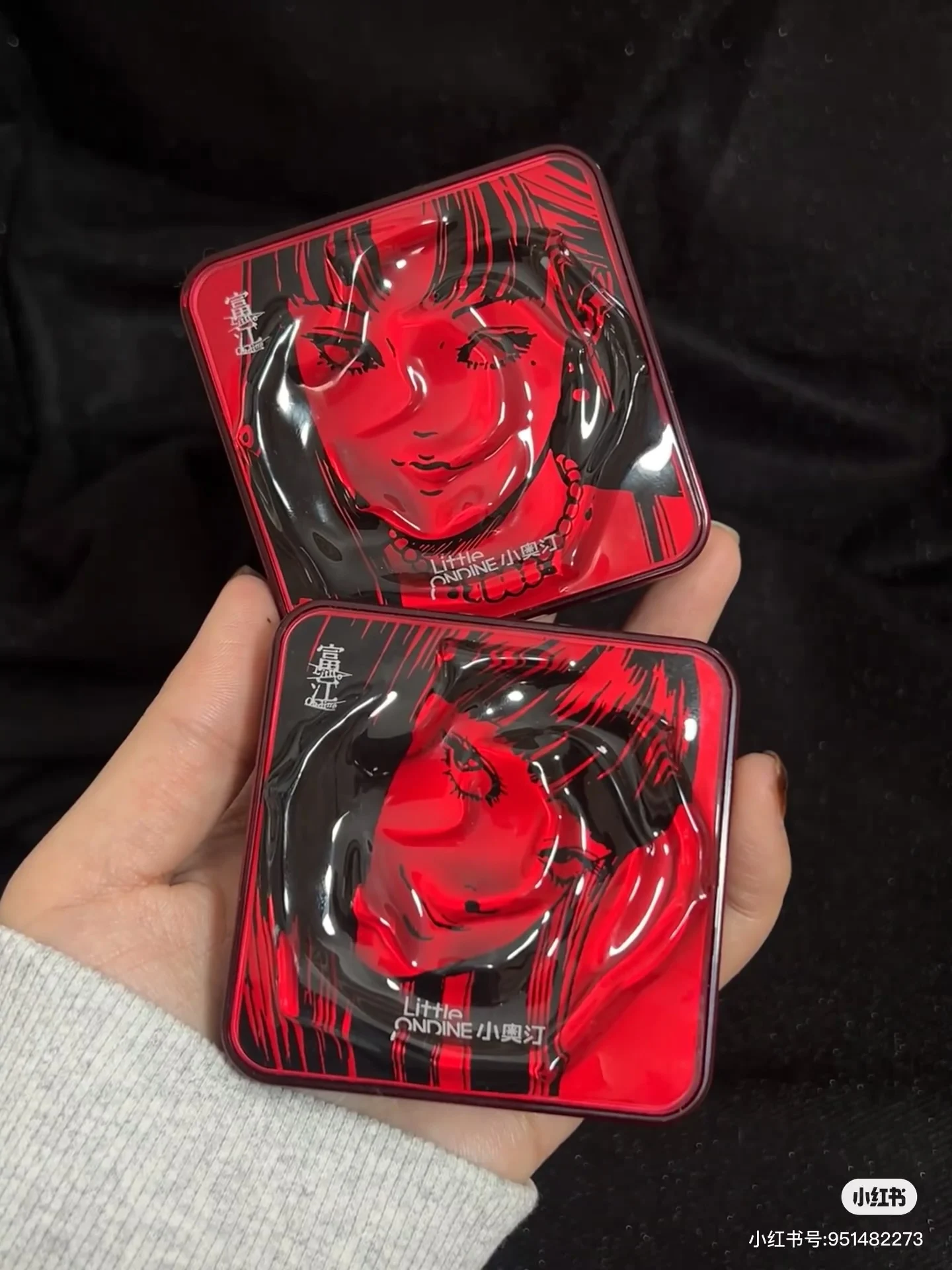 บลัชออน Little Ondine Fujiang 3D Floating Shadow พาเลทบลัชออนเนื้อฝุ่นติดทนนาน ให้ลุคธรรมชาติ