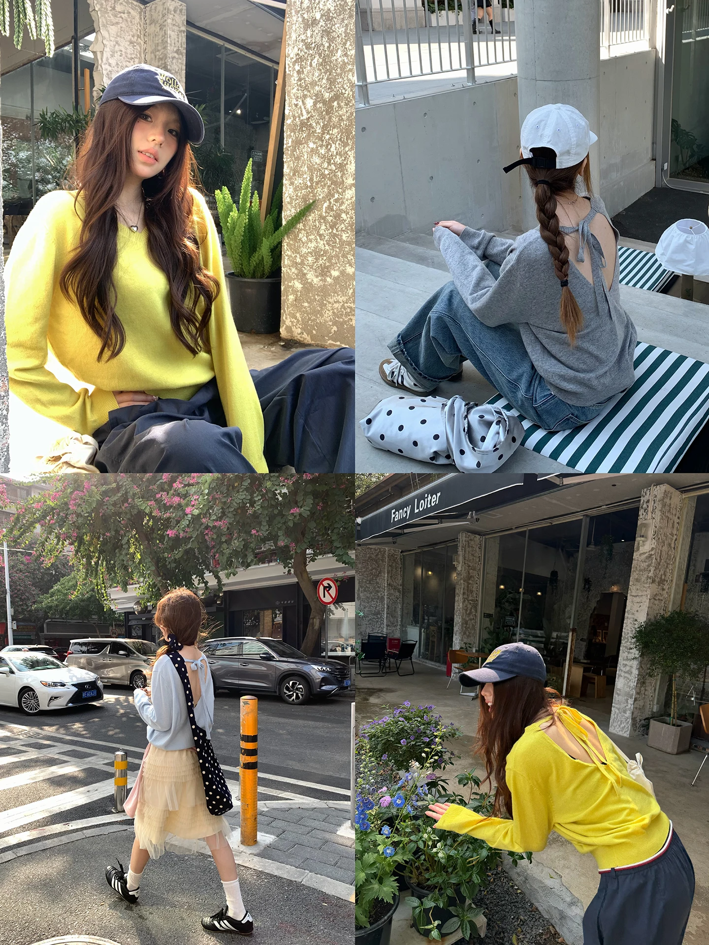 

Мягкий уютный вязаный свитер с V-образным вырезом и длинными рукавами, свободный крой, повседневный, женский, весна 2026, новинка в корейском стиле, цветной