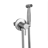 MTTUZK 304 Stainless Steel Toilet Spray Gun Bidet Shower Set Hot and Cold Water Bidet Mixer Handheld Bidet Shower Faucet