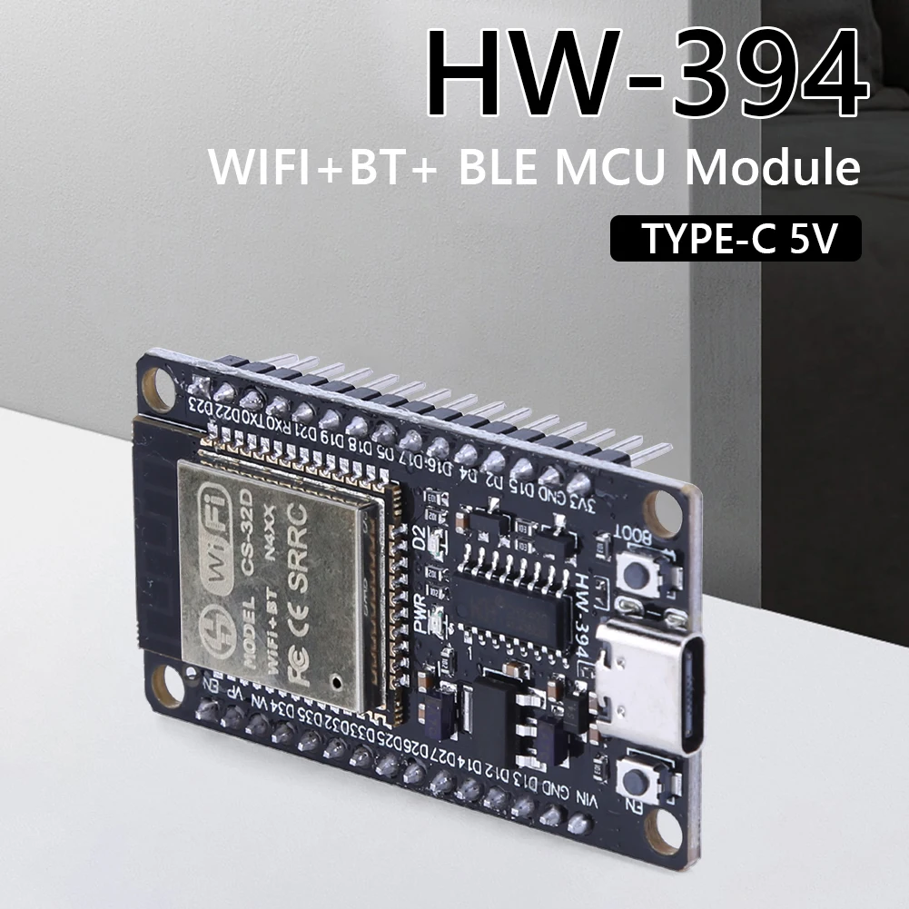Fotografia 5: 10-1 pces esp32-32d placa de desenvolvimento ch340c tipo-c módulo sem fio wifi + bluetooth-compatível ultra-baixo consumo de energia