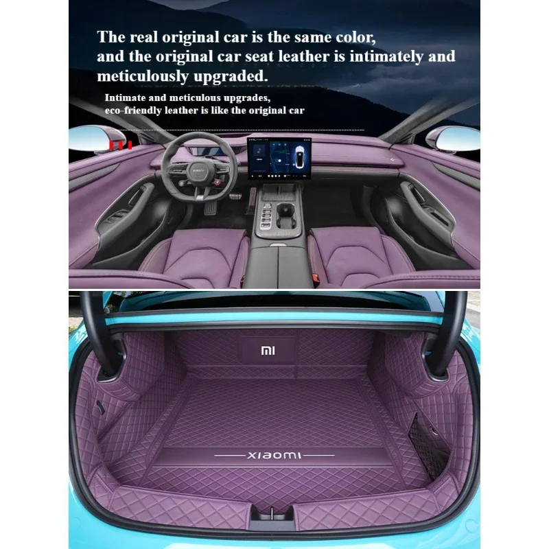 Applicable to Xiaomi su7 front and rear trunk pads, special accessories for car interior decoration