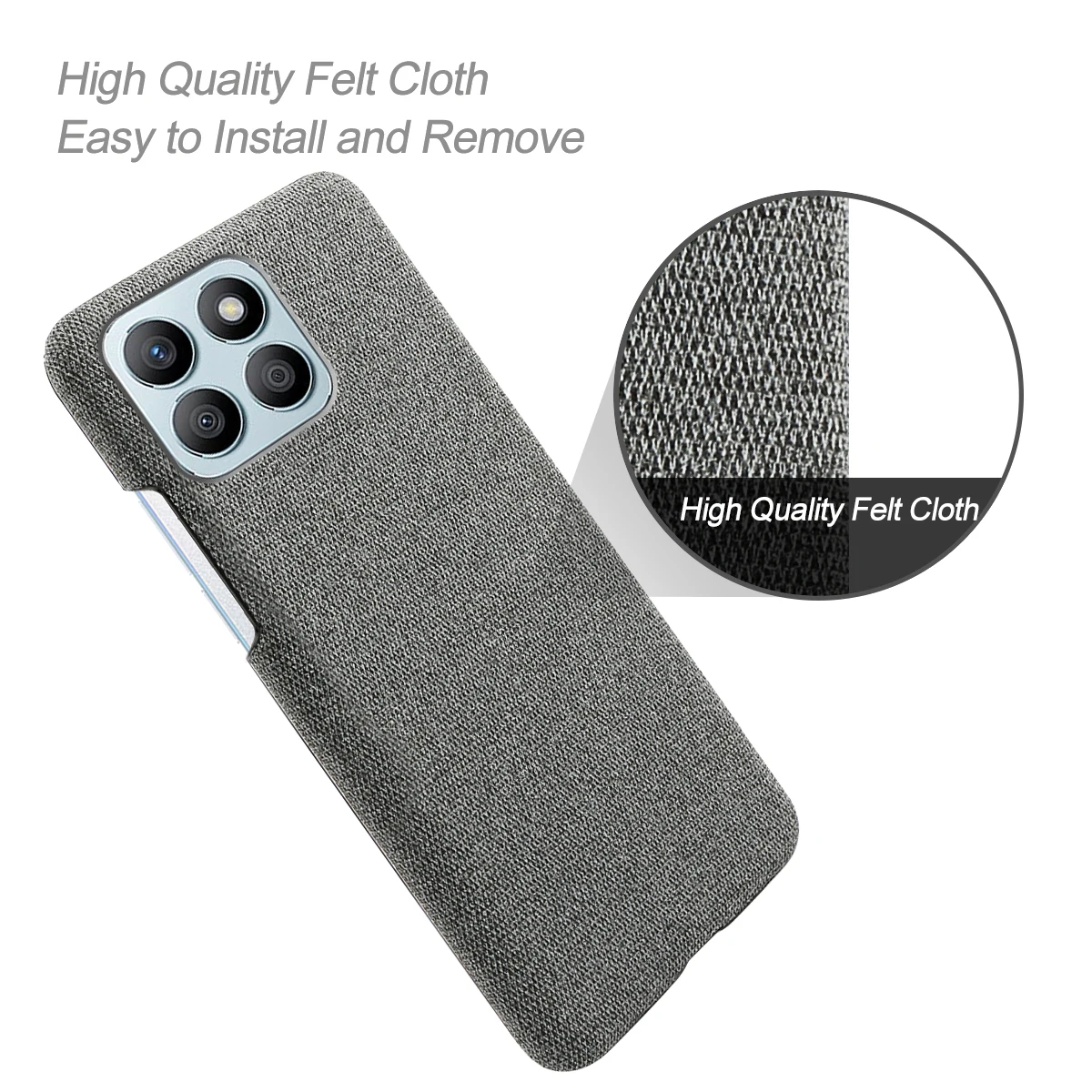 For Honor X8b Case Luxury Fabric Antiskid Cover For Honor X8b 6.7