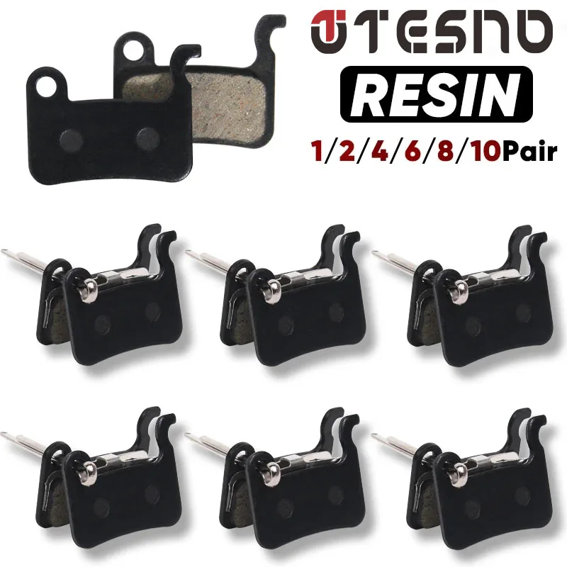 TESNO Harz-Bremsbeläge für SHIMANO A01S Verschleißfeste Hydraulische Bremsbeläge MTB-Bremsbeläge für M06 M07 Fahrradteile