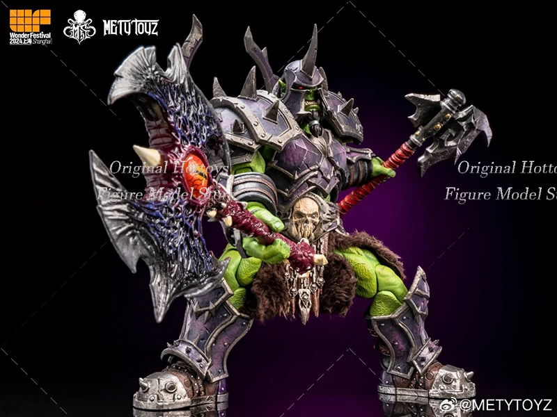 WF 1/12 Scale Male Soldier Purple Orc Senior Commander Limited Edition Full Set About 20cm Action Figure Doll Fans Gifts