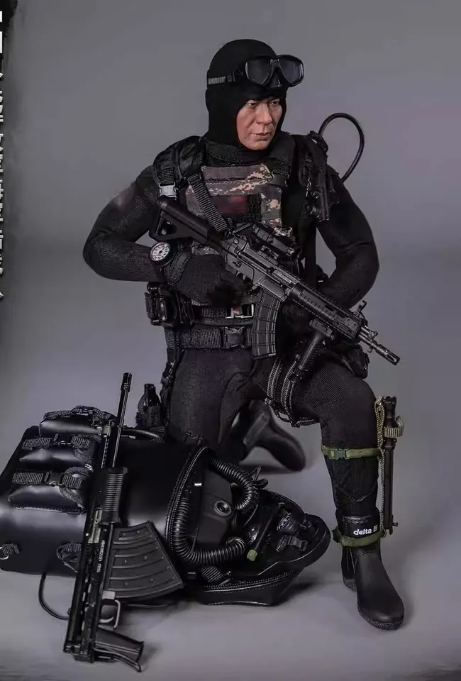 DAMTOYS 78073 1/6 Soldier PLA Navy Marine Corps Combat Diver Full