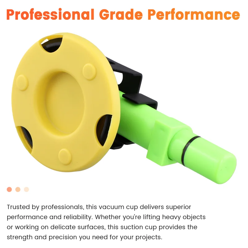 ABGR-3 "كوب فراغ مقعر 75 مم كوب شفط مضخة يدوية شديدة التحمل مع مسمار ملولب G3/8