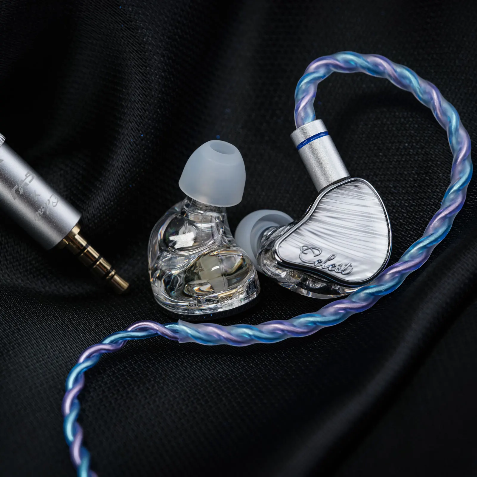 Kinera Celest x CVJ IRIS 10mm LCP Diaphragm Dynamic Driver Hifi In-Ear Earphones IEMs with 2in1 Plug Cable