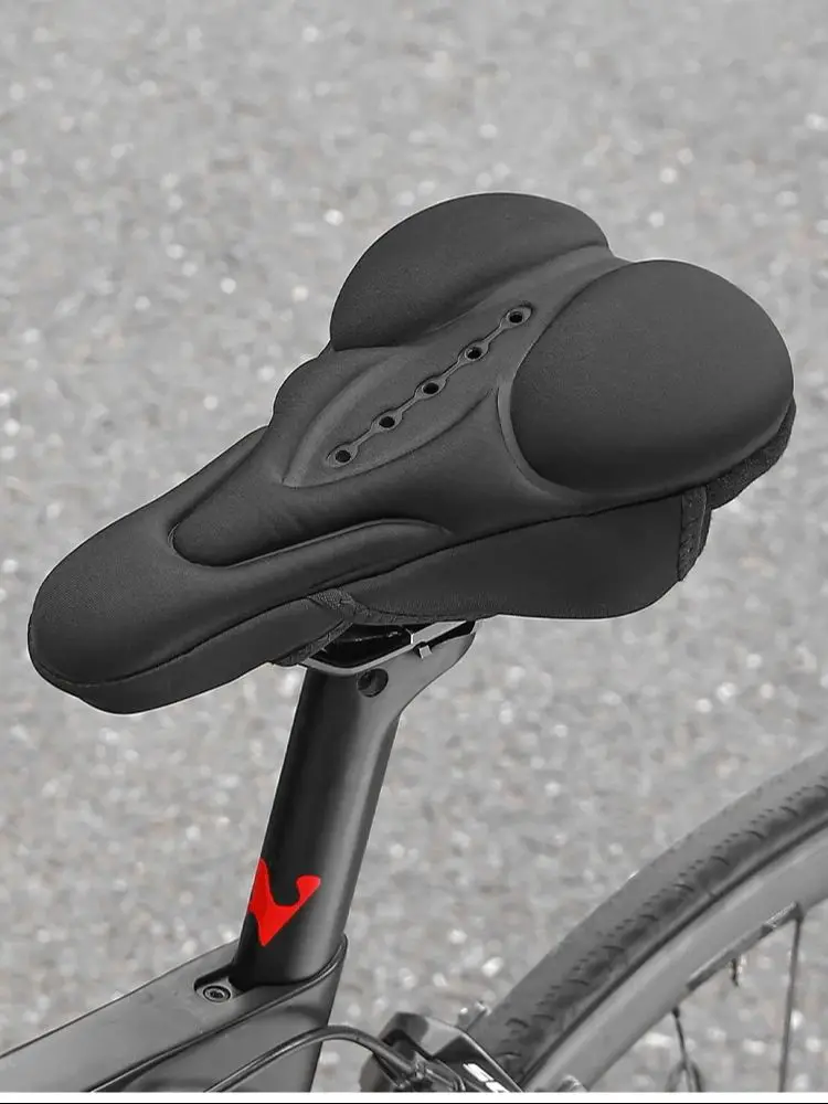AliExpress West Biking WEST BIKING Bike Saddle Cover Shockproof Soft High Elastic Breathable Bicycle Cushion Cover With Rain Cover Bicycle Accessories