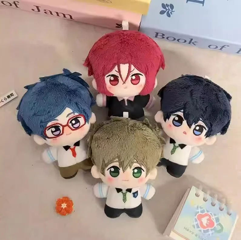 

10cm Free High Speed Rin Matsuoka Nanase Haruka Hazuki Nagisa Sousuke Yamazaki Ryugazaki Rei Plush Toys Cotton Soft Stuffed Doll