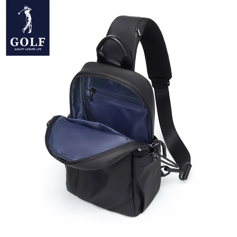 GOLF New Chest Bag Men\'s Fashion Trendy Brand Shoulder Bag Sports Crossbody Bag Multi functional Casual Canvas Chest Bag