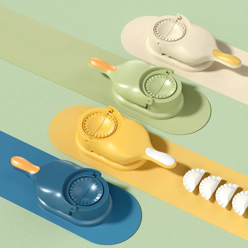 2 In1 جهاز صناعة زلابية لتقوم بها بنفسك عدة المجمع الضغط دليل توفير العمالة رافيولي امباناداس العجين الجلد مولدر آلة أدوات المطبخ