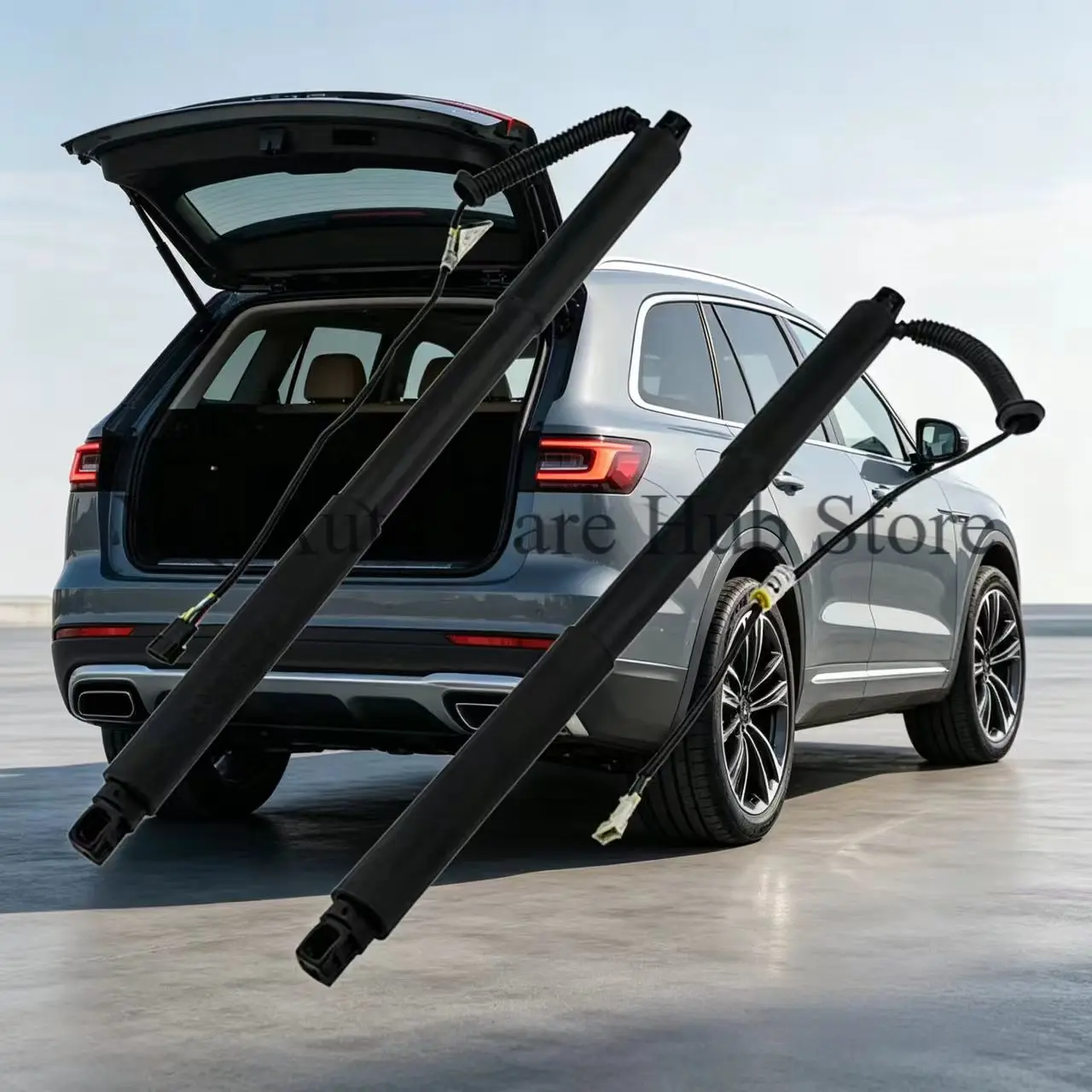 51249465654 For BMW X2 F39 2018-2021 High-Quality New 2 Pcs Left+Right Rear Tailgate Power Lift Support Shock Strut