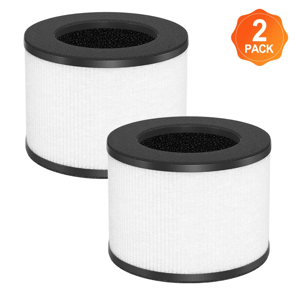 2 Pcs H13 HEPA Replacement Filters For Tolife For TZ-K1 MK01 For AROEVE MK01 MK06 MG01JH Air Filtration Vacuum Cleaner Parts