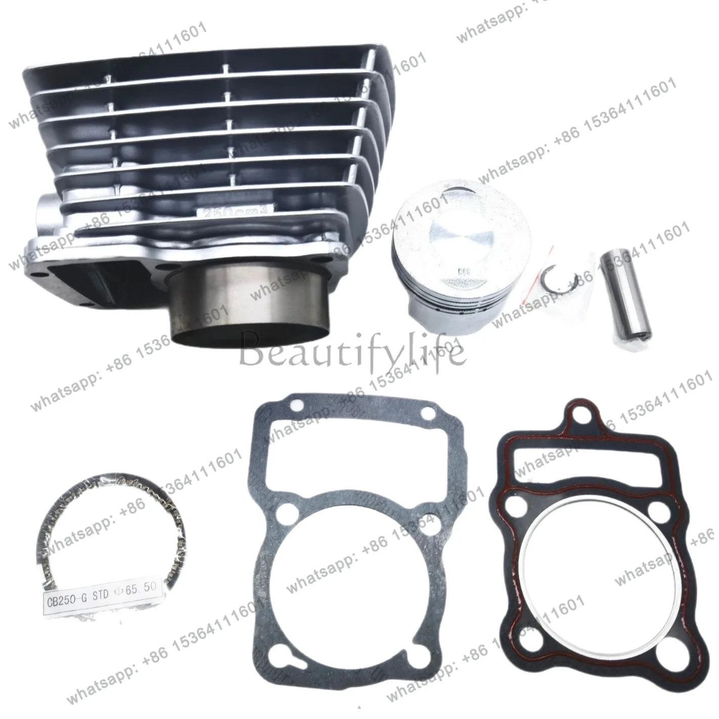 Factory Direct Sales Cross-border Motorcycle Parts LXCGP250 Cylinders Air Cooling 250 Cylinders