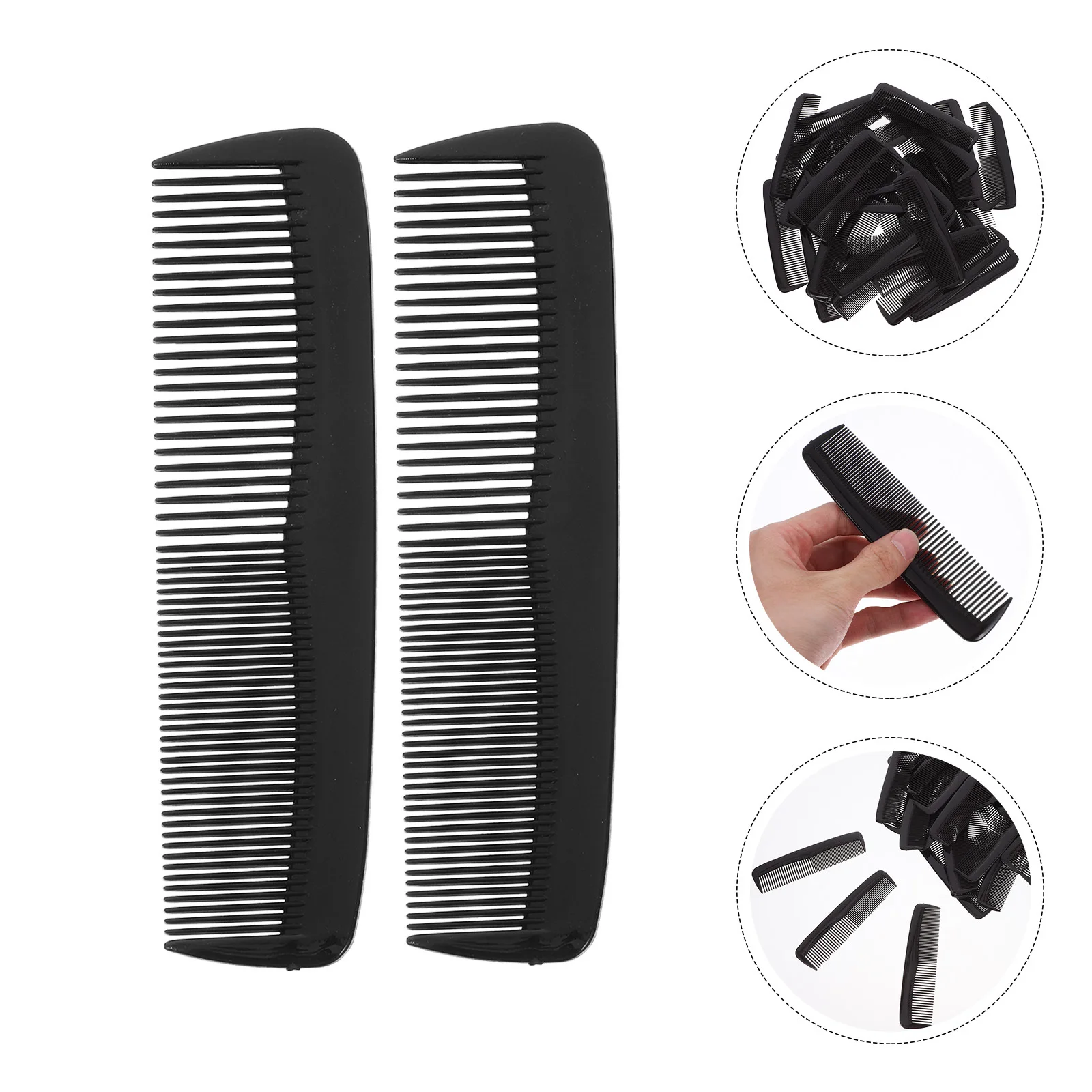 

50Pcs Mini Portable Travel Hair Combs Small Lightweight Detangler Combs Compact Styling Comb Set for Men Women