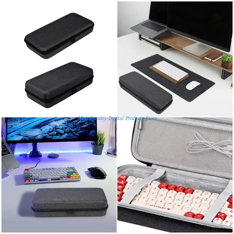 

Клавиатуры U2JE с корпусом для хранения пакета для хранения рукава защитная сумка для дорожного мешка Shock -Resection для 68