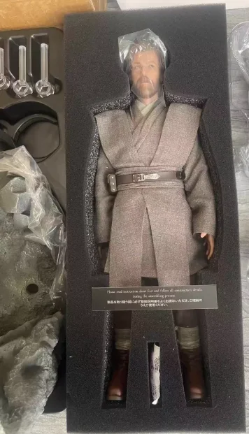 

Коллекционная фигурка HotToys DX26 1/6: Оби-Ван Кеноби из «Звездных войн», 12-дюймовая модель солдата, подарок