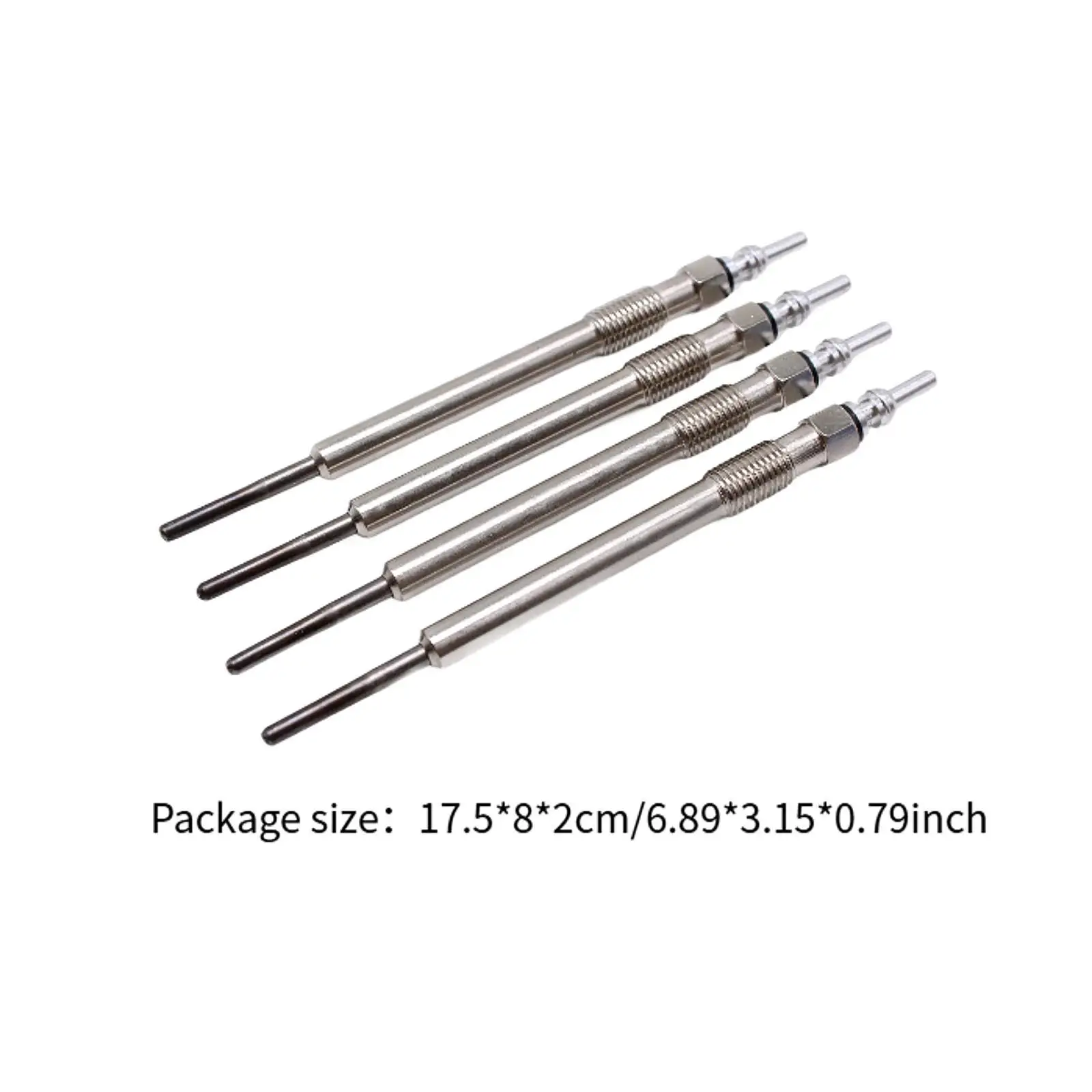 4Pcs Glow Plugs Auto Accessories Sturdy Metal Easy to Install Repair Parts Genuine Parts Replacement for T60 2.8L