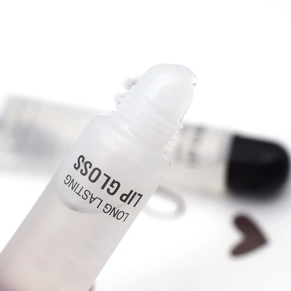 أنبوب ناعم زيت الشفاه أحمر الشفاه الشفاف يتلاشى تجاعيد الشفاه تقشير يحافظ على رطوبة الشفاه وتحسين شفاه بلادة منع تكسير #2