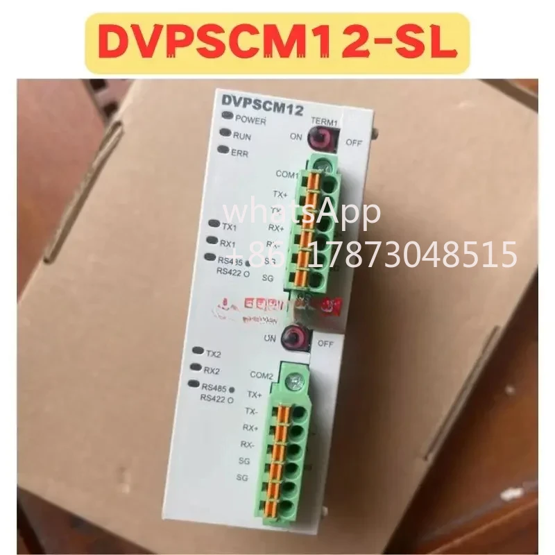

Second-hand Module DVPSCM12-SL DVPSCM12 SL Normal Function Tested OK