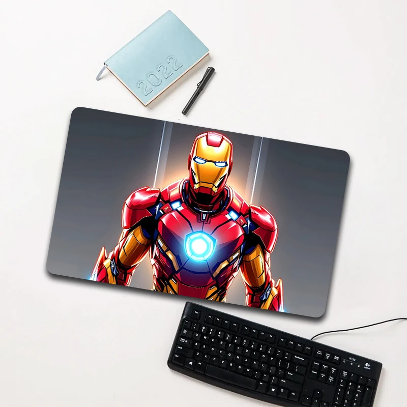 

Marvel Iron Man Tech Style Mouse Pad Large Non-slip Waterproof Desk Mat for Computer Laptop