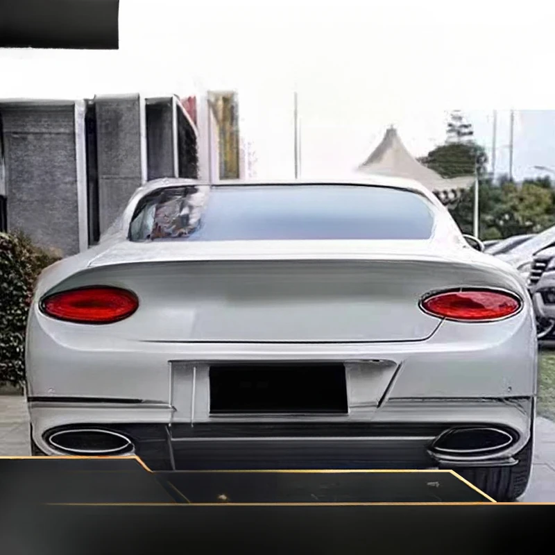 For Bentley Continental GT 18-21  Modification Upgrade W12 Carbon Fiber Spoiler Small Surround Front and Rear Lip Side Skirt