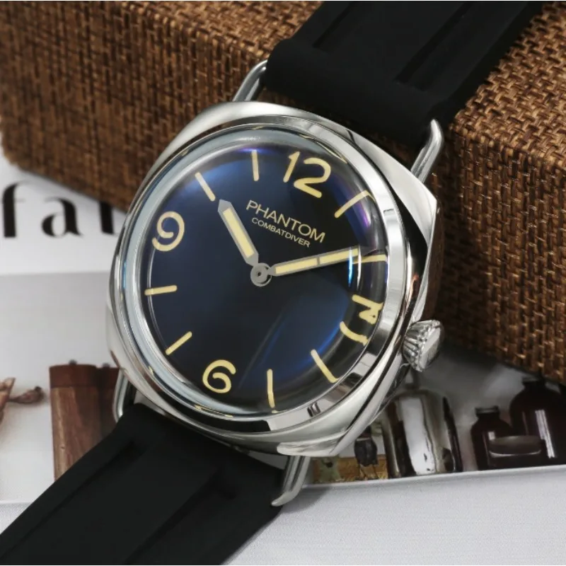 تكريم الساعات العسكرية ل Seiko Vh31 الهاتفي العقيمة سوبر مضيئة 100 متر مقاوم للماء قبة لين خمر ساعات المعصم الكوارتز الرجالية