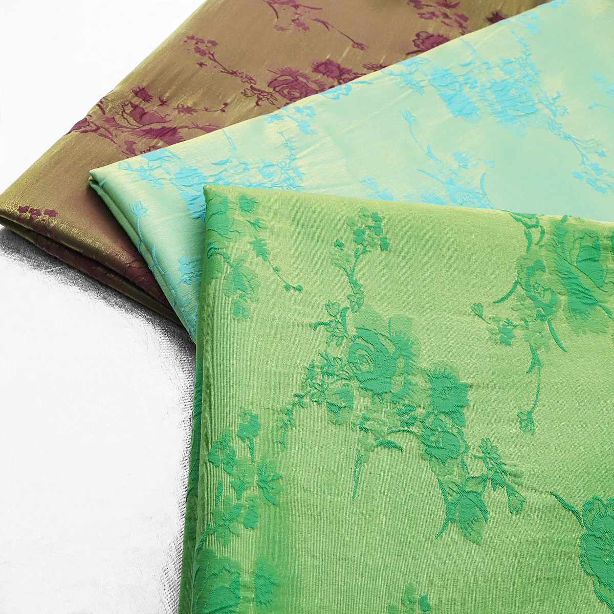 

100X145CM Streaming Brocade Jacquard Brocade Clothing Fabrics for Making Tops Cheongsams and Dresses Handmade DIY Fabrics