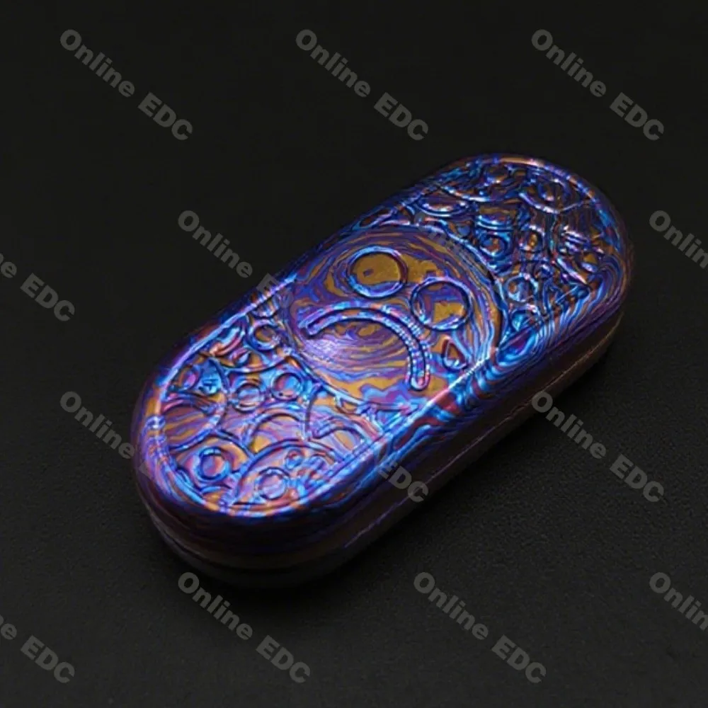 

Б/у EDC Toys DZ TOPB Timascus Fidget Slider Механический слайдер Push Аксессуары для офисного стола Новинка Игрушки Антистрессовые игрушки
