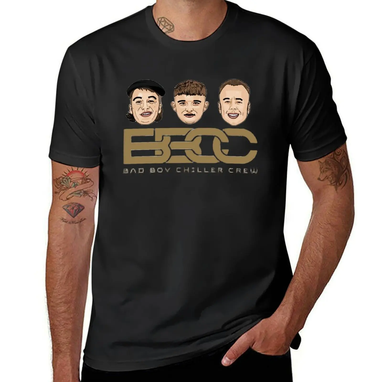 BBCC Bad Boy Chiller Crew Best selling art designs T-Shirt cute clothes Short sleeve tee mens white t shirts