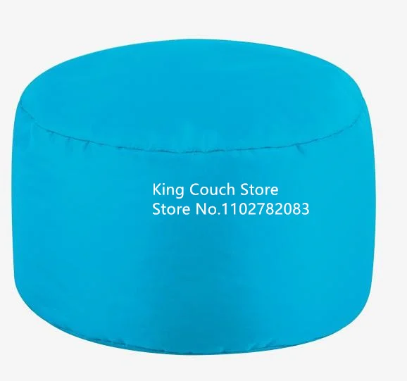 مسند قدم مريح مخصص للطي الأثاث بالجملة مسند قدم مستدير ماكياج البراز البوليستر أريكة العثماني الحديثة مقعد مقعد