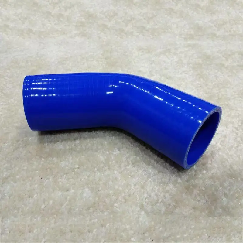 ID 16-76mm Silicone Hose 45 90 Degree Elbow Reduce Hose Blue Tubing  Connector Intercooler Turbo Intake Pipe Coupler