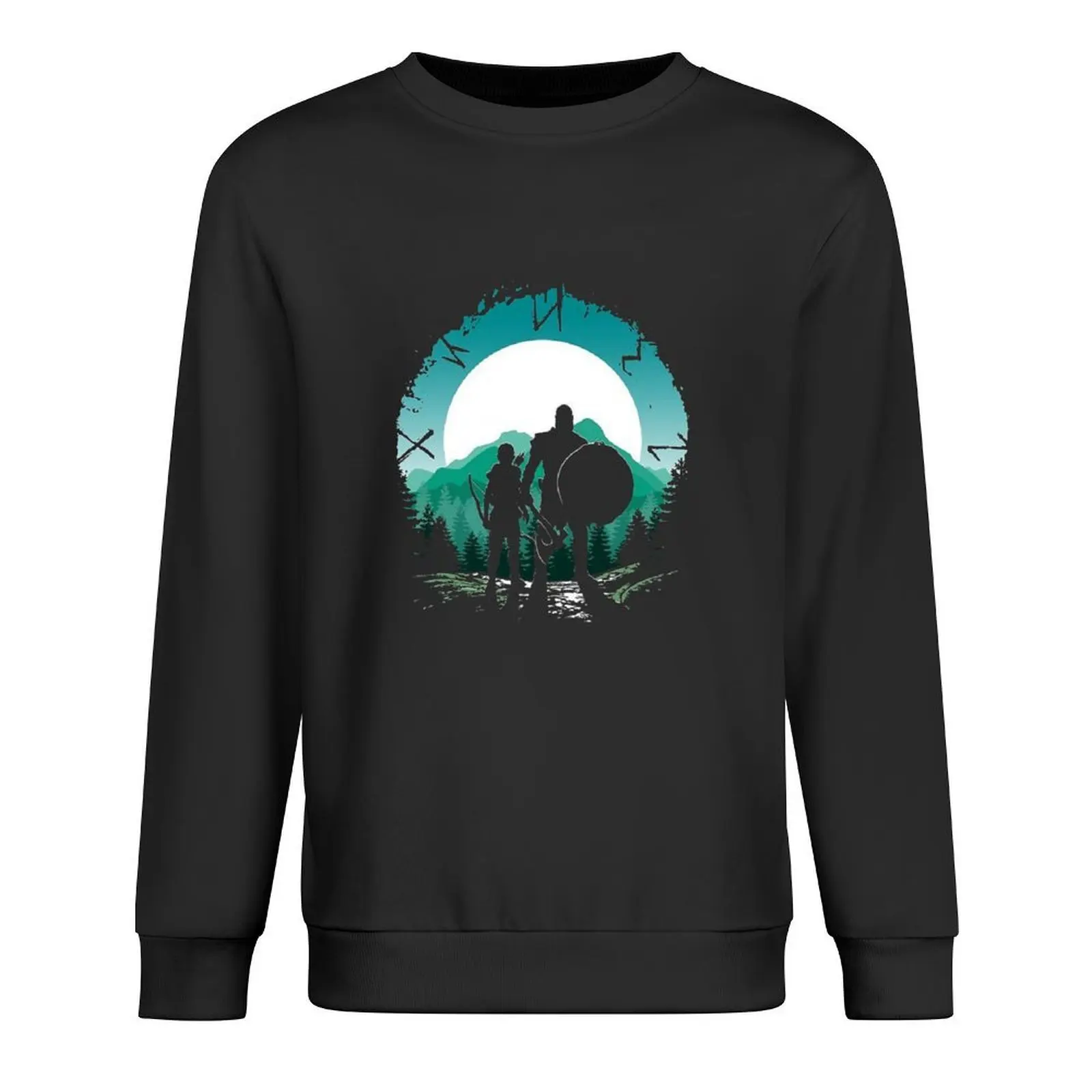 

Kratos and Atreus - Gow Pullover men's autumn clothes men clothes tracksuits autumn clothes sweatshirt men