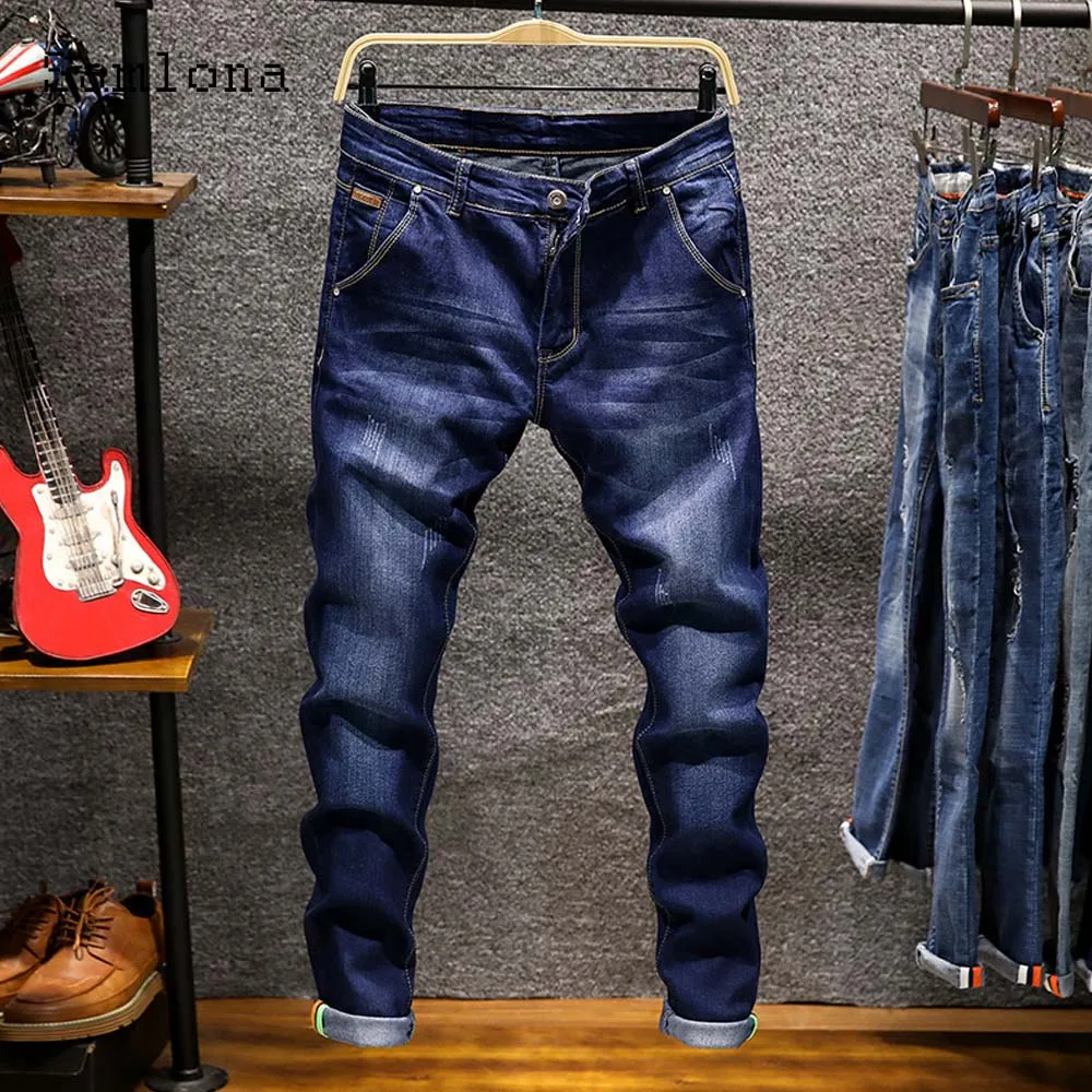 

Mens Vintage Pocket Jeans Denim Pants Men Casual Skinny Pantalon 2023 European and American style Fashion Demin Pencil Trousers