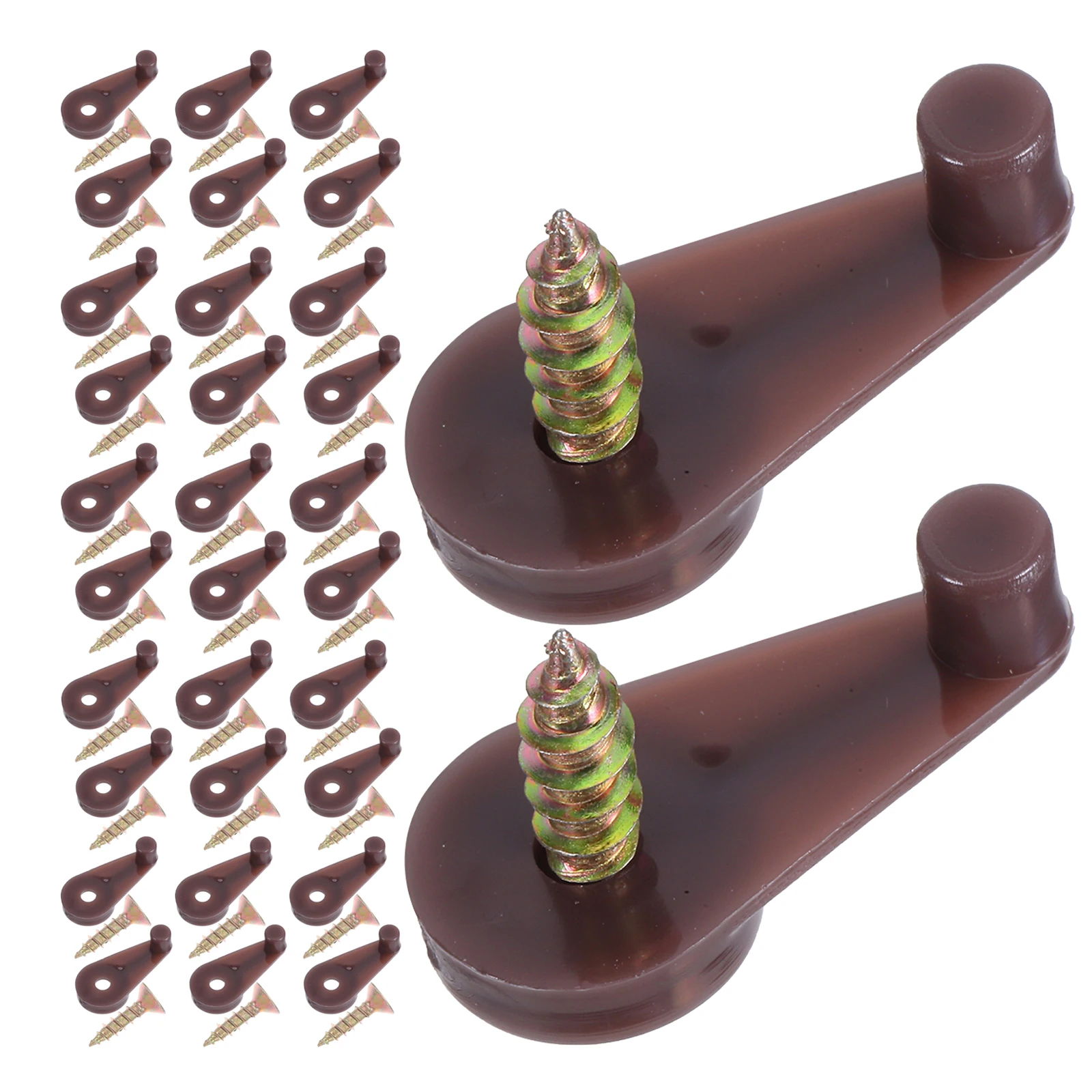 مجموعة مشابك التجنيب المكونة من 150 مجموعة، مشابك خزانة زجاجية لحامل المرآة، مشبك تثبيت الخزانة لتركيب مرآة حائط الحمام، #3