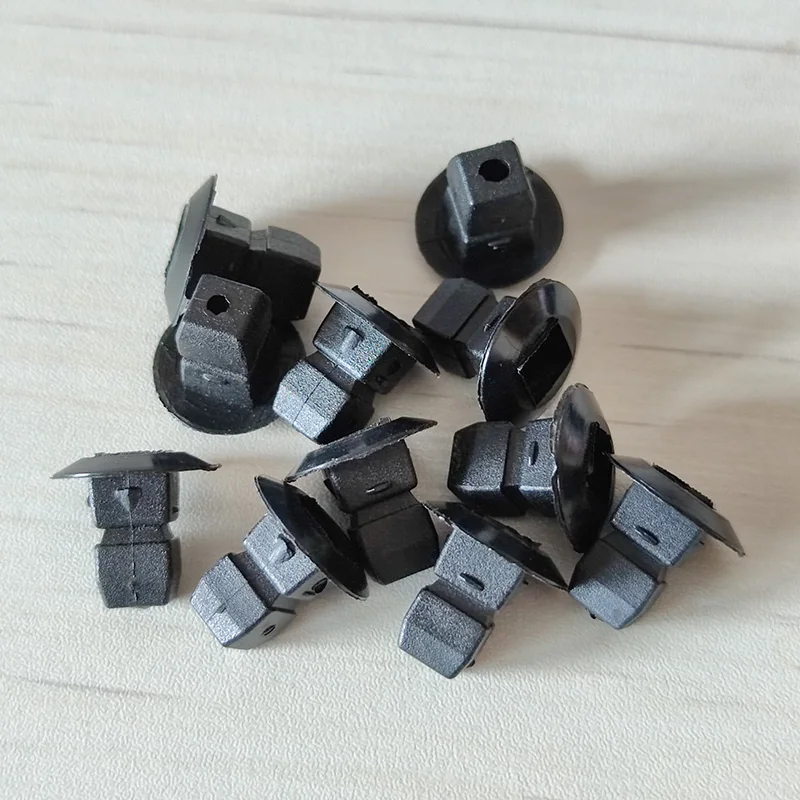 50Pcs Plastic Grommets Lock Nuts Expanding Nuts Bumper Trim Shields Fastener Clips N90833801 For VW Volkswagen Audi