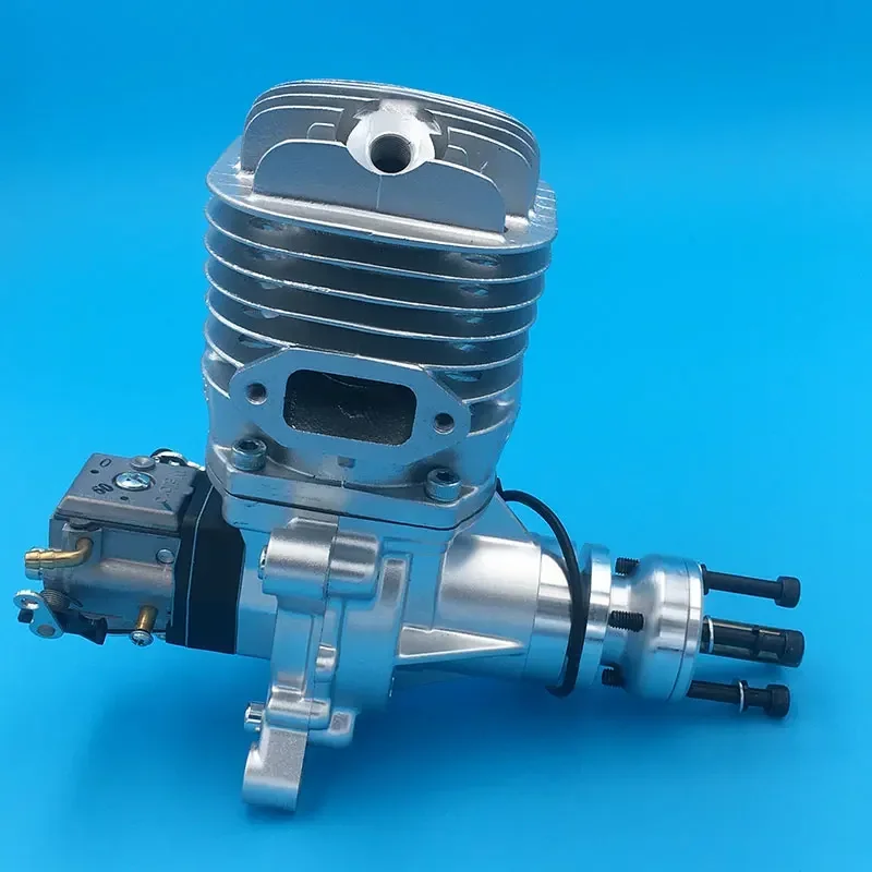 65 aircraft model engine with single cylinder two-stroke side exhaust capacity of 65CC