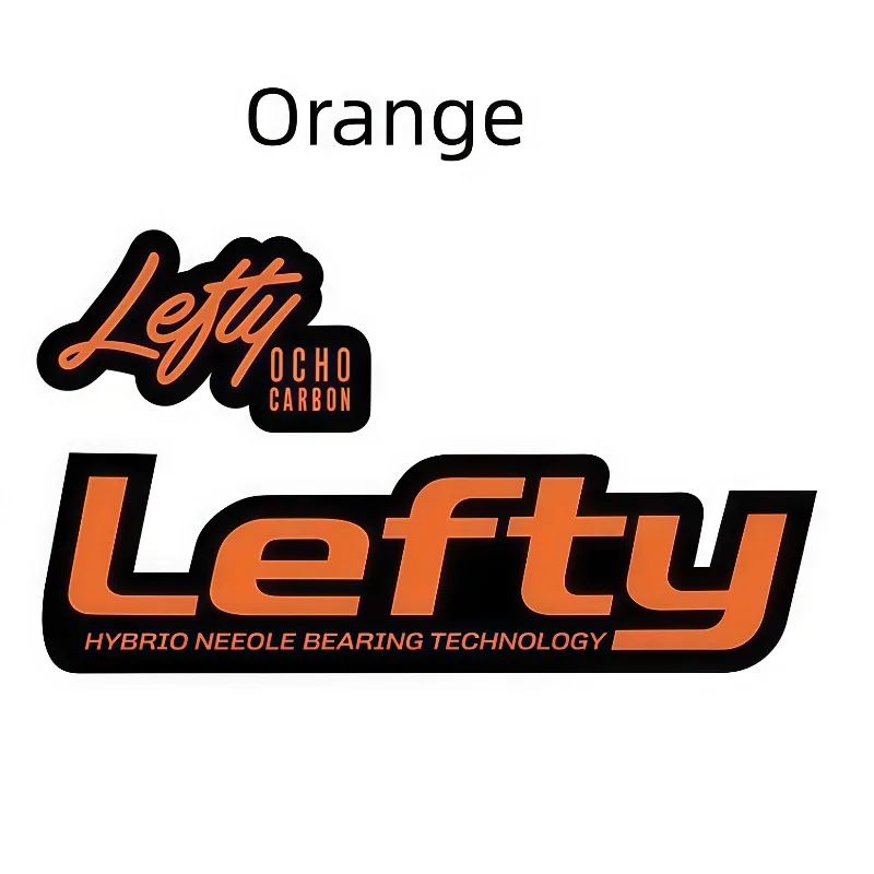 Conjunto de Adesivos para Garfo Dianteiro Lefty Ocho, Decalques de Vinil Impermeáveis e Resistentes ao Desbotamento para Decoração de Bicicletas MTB e de Estrada