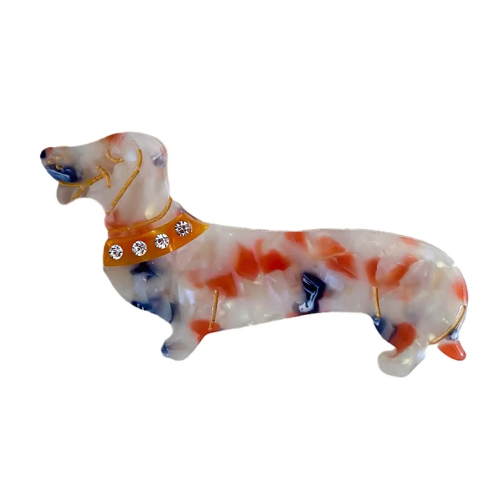 Animal Cão Grampos de Cabelo para Mulheres e Meninas, Headpiece, Hairclip, presilhas para Cabelo Encaracolado, Cabelo Liso, Cabelo Fino, Todos os Tipos, Escritório