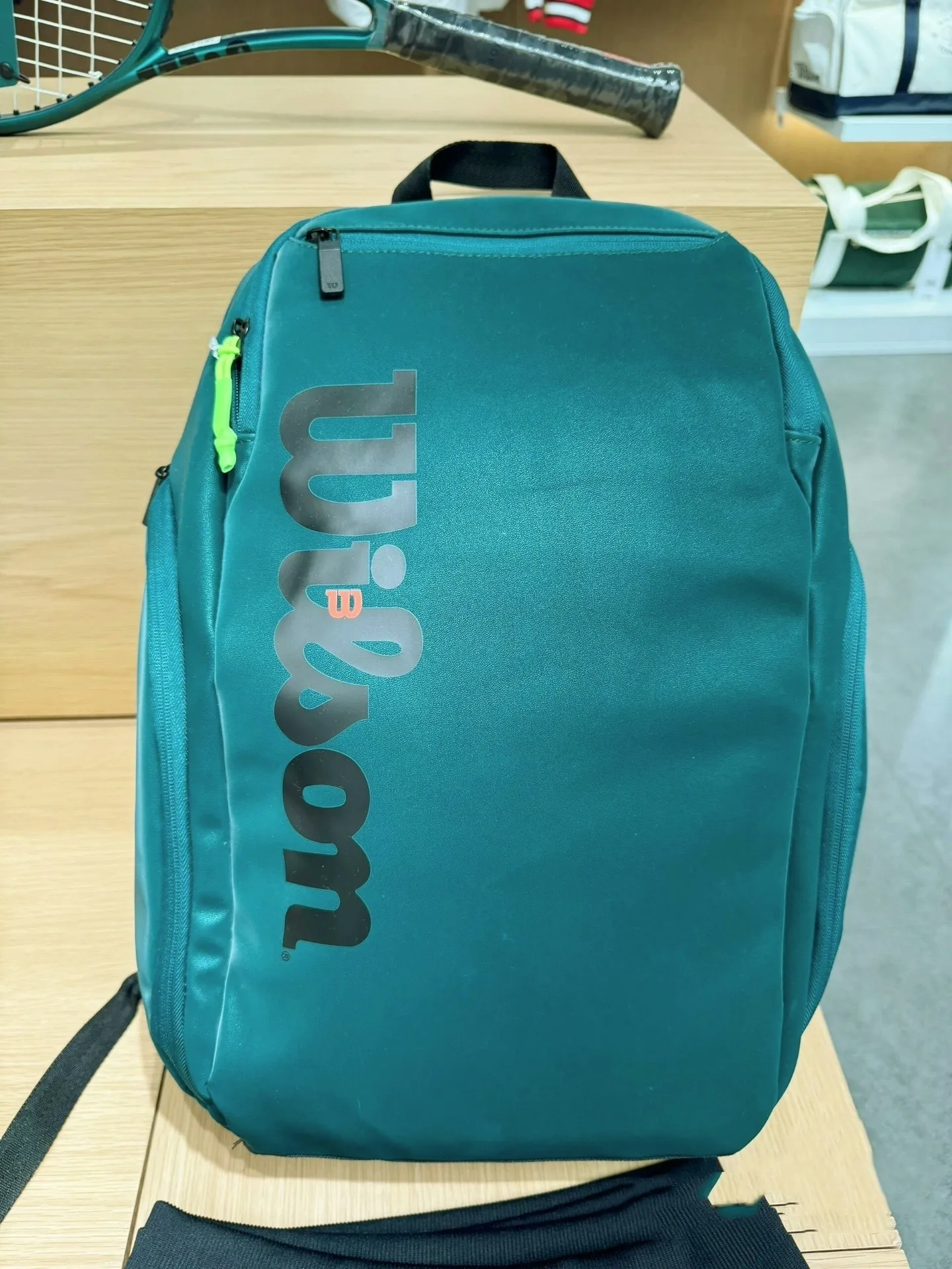 オリジナルウィルソンテニスバッグ多機能バックパック大容量独立したシューズコンパートメント断熱コンパートメント付き