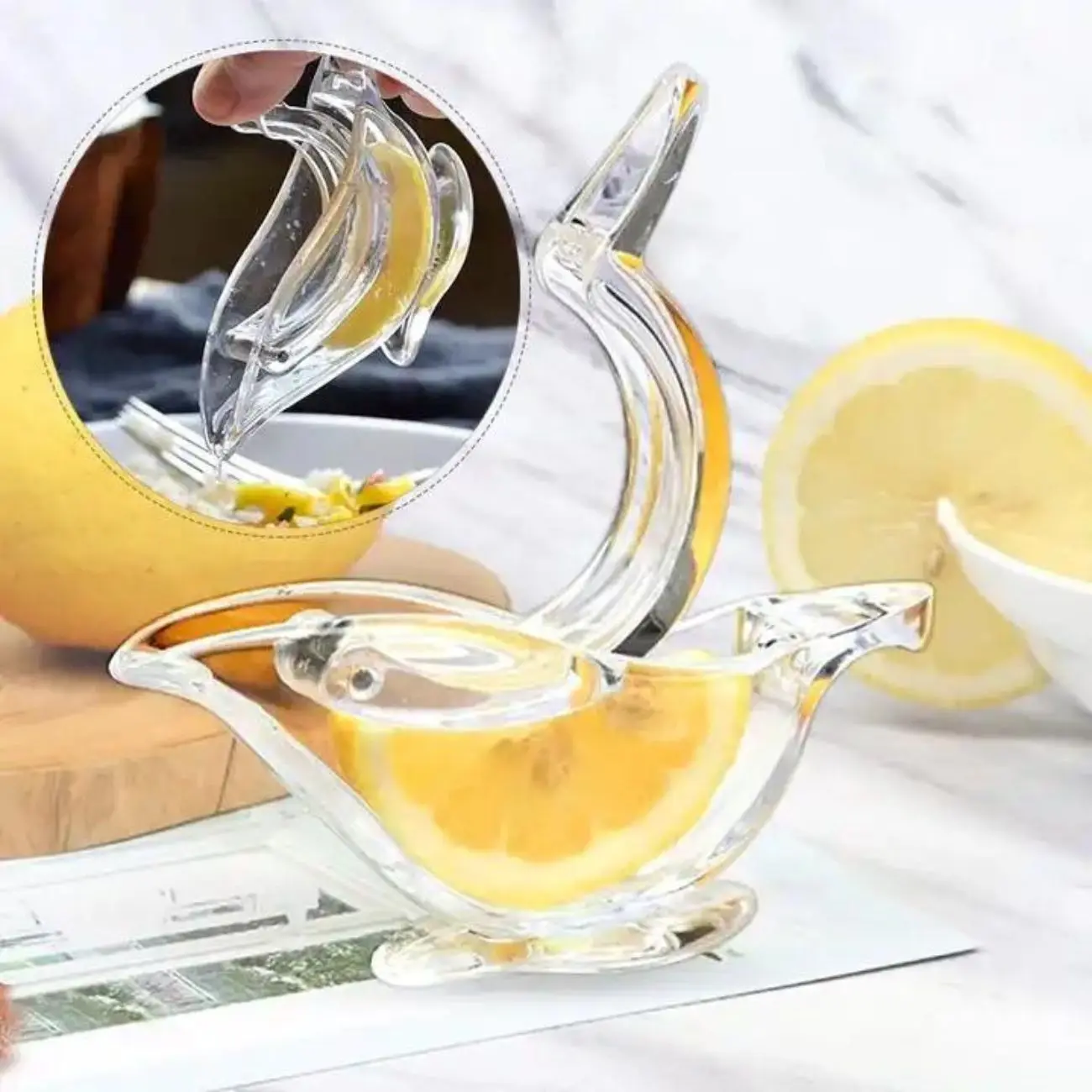 Premium Gourmet Gourmet Citrical Acrylic Lemon Juicer