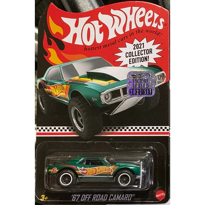 Hot Wheels 2021 Collector Edition 1/64  67 OFF ROAD CAMARO Die-cast Cars