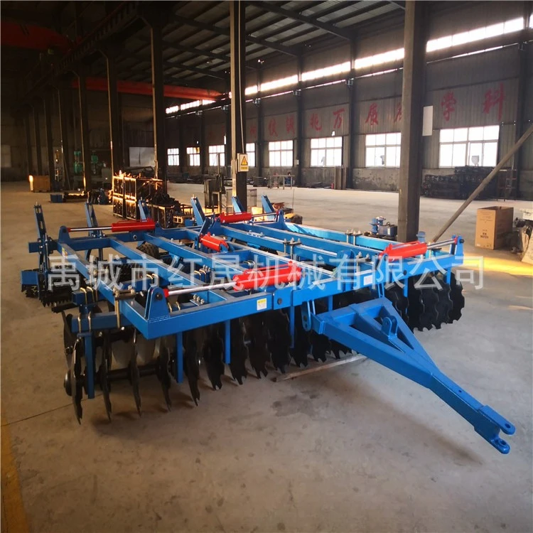 Tractor Towed Combined Cultivator, Agricultural Heavy Disc Harrow, Soil Preparation Machine
