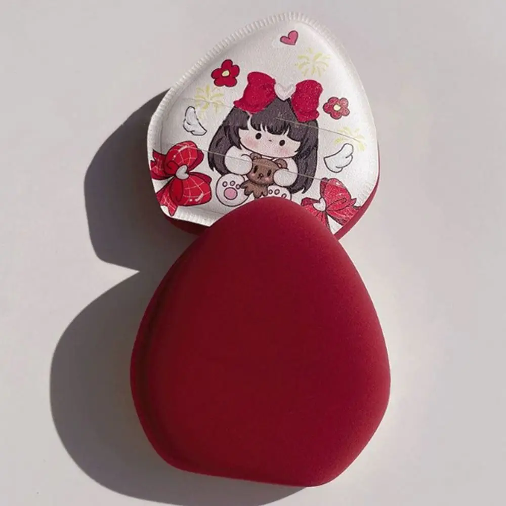 Soffio per cuscino d'aria Uso asciutto e bagnato Doppio uso Leggero portatile elastico Marshmallow Spessore cosmetico 4 mm Soffio per trucco correttore morbido