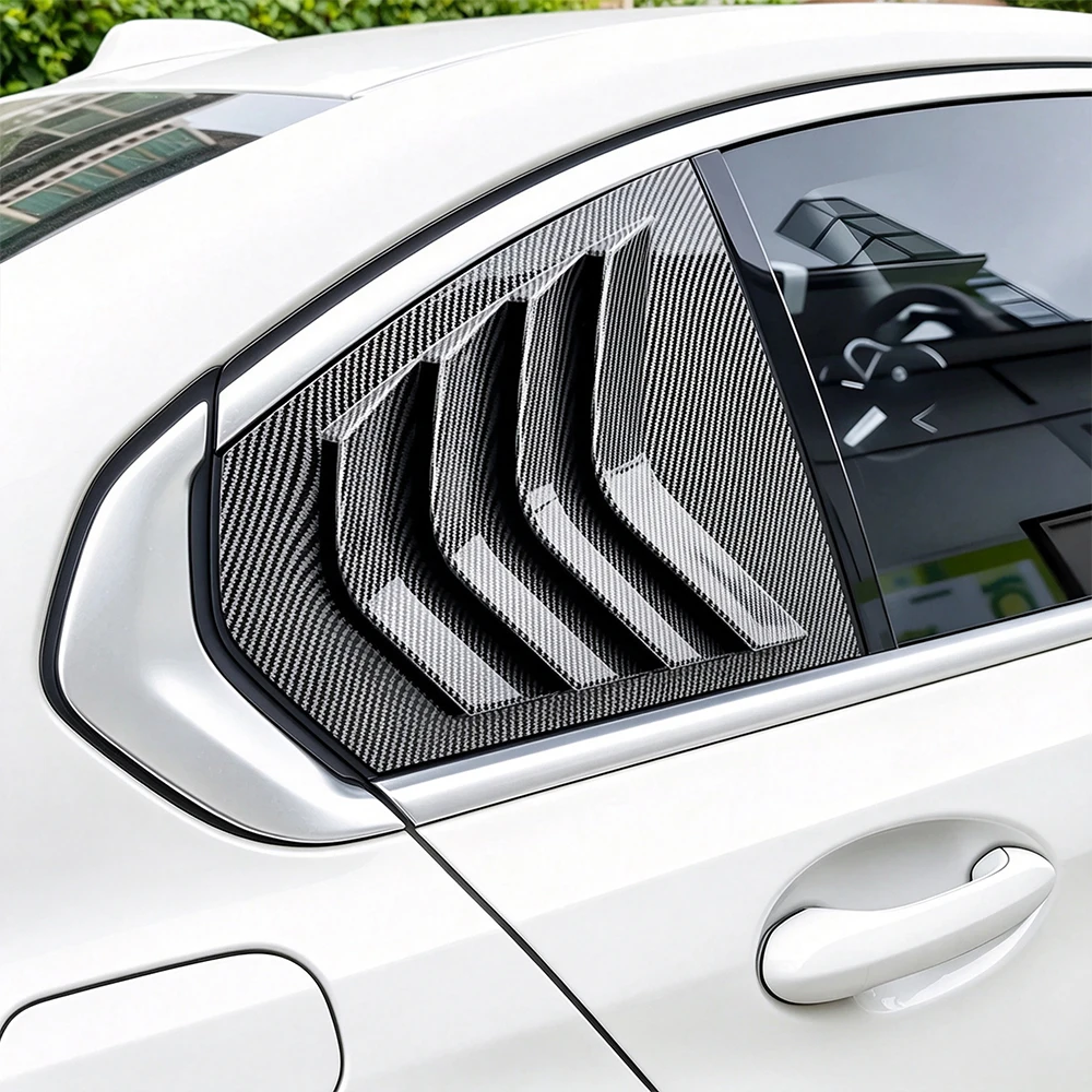 For BMW new 3 Series 320li 325li 2020-26 blinds rear window triangular air vent decoration modification sticker accessories