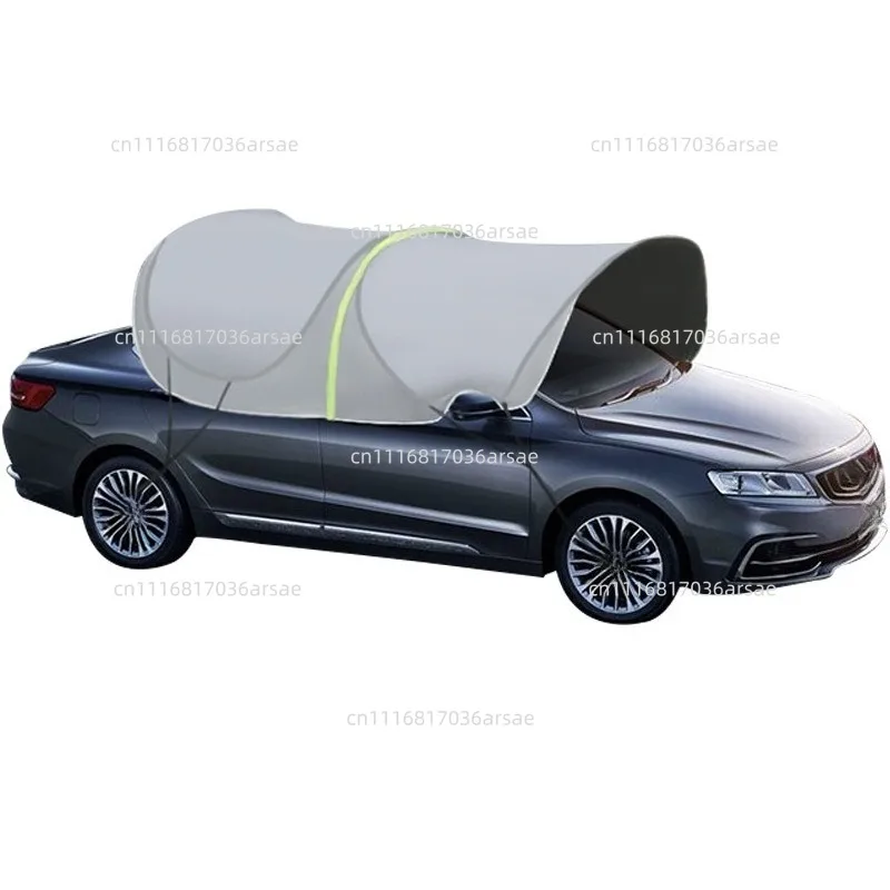 Durable Car Sunshade Umbrella Roof Folding Car Clothes Universal Rain And Heat Insulation Sunshade
