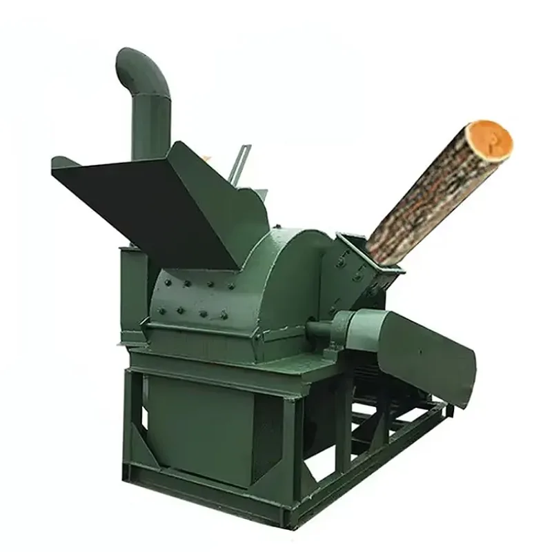 Multifunction Farm Wood Grinding Machine/ Industrial Log Wood Sawdust Making Chipper Diesel Wood Crusher Machine
